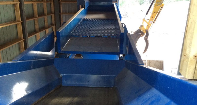 recyclage bulk handling steel conveyor girder